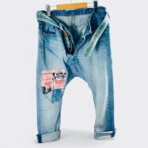 Levis drop crotch
